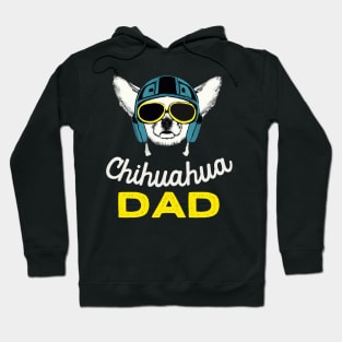 Chihuahua Dad Vintage Dog Owner Retro Dog Father Hoodie